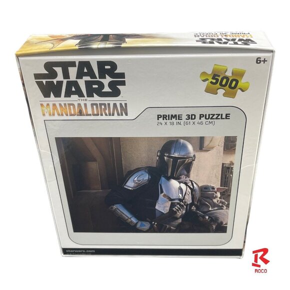 🧩Star Wars The‎ Mandalorian Disney Prime 3D 500 Piece Jigsaw Puzzle NEW🧩 - Picture 6 of 6